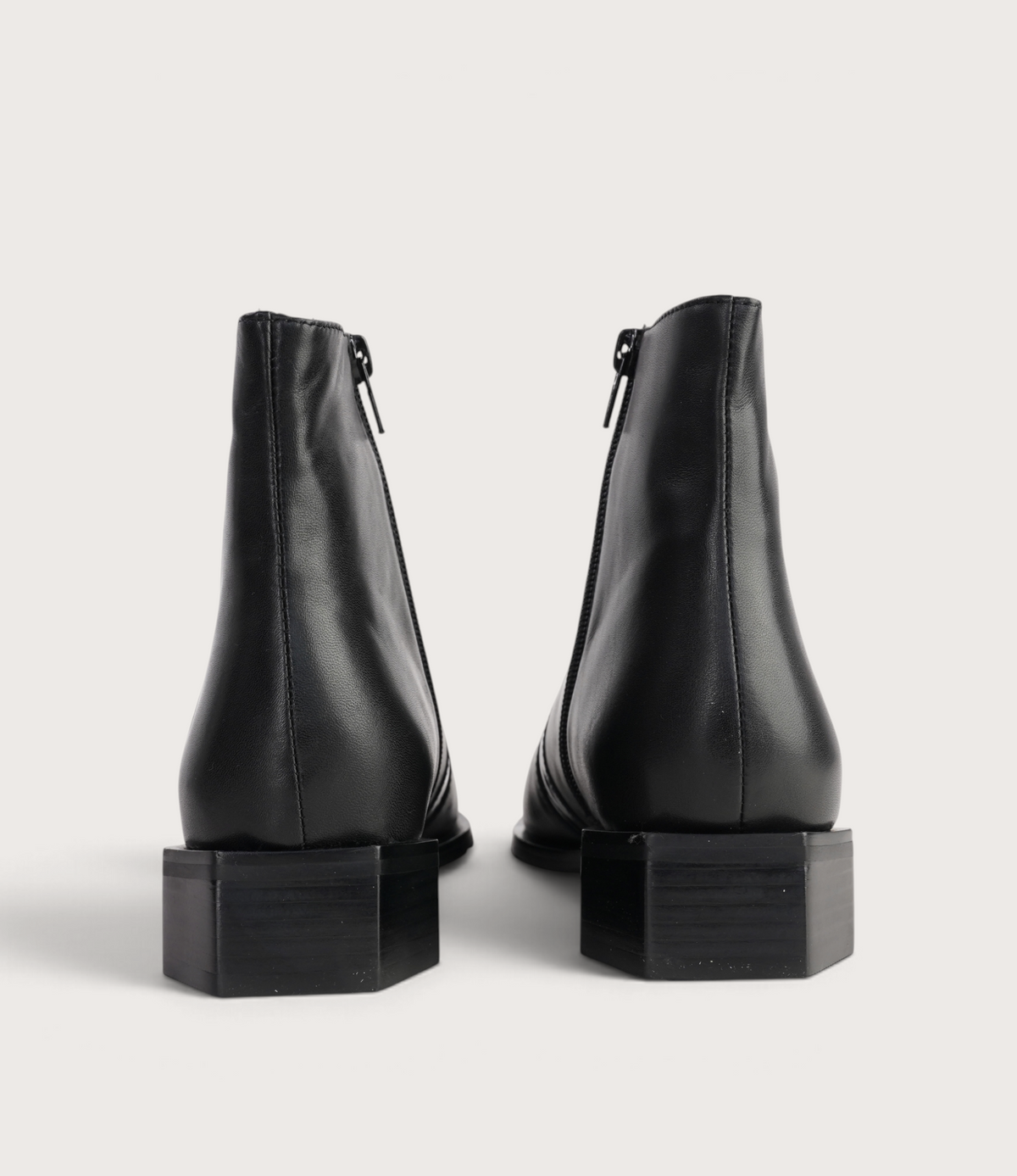 Rollo Black/ Patent Leather Ankle Boots - BRESLEY | Shouz