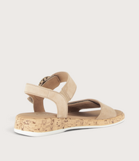 Baskon Sand Suede Sandals
