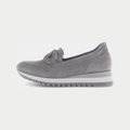 Veloura Smoke Leather Loafers