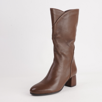 Filmore Cocaa Leather Boots - DJANGO AND JULIETTE | Shouz
