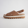 Sasi Tan Leather Sandals