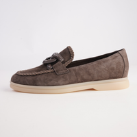 Linxea Hot Choc Suede Loafers - DJANGO AND JULIETTE | Shouz