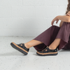 Teni Black Patent/ Black Patent Leather Sneakers