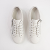 Lelah Ivory Multi Leather Sneakers