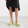 Jemi Light Citrus Leather Heels