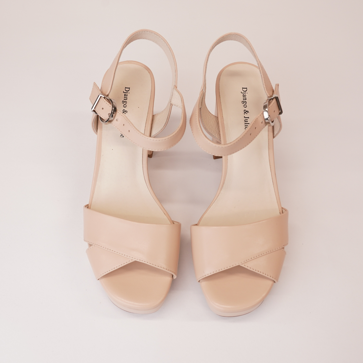 Onlee Cafe Leather Heels - DJANGO AND JULIETTE | Shouz