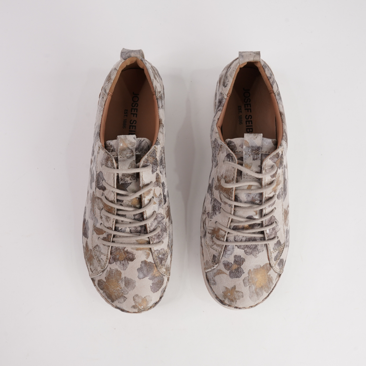 Fergey 56 Creme Multi Leather Sneakers - JOSEF SEIBEL | Shouz
