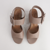 San Anton Dark Stone Leather Heels