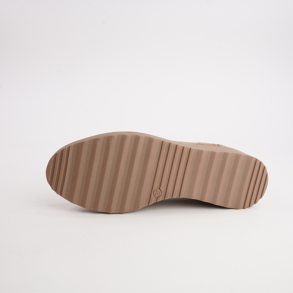 Ozama Light Choc Suede Leather Loafers - TOP END | Shouz