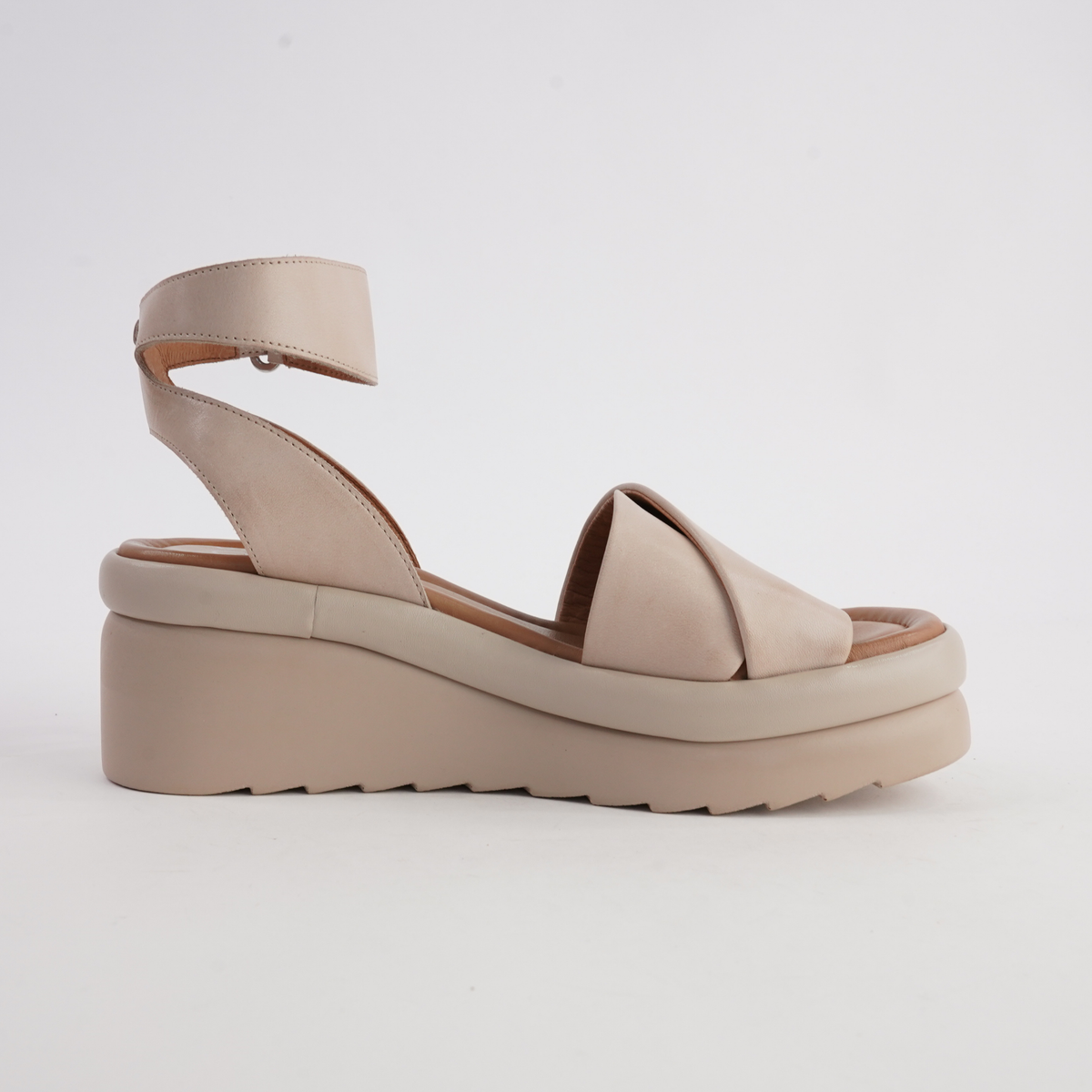 Menta Birch Leather Wedges - EOS FOOTWEAR | Shouz