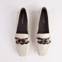 Roam Swan/ Cafe Leather Loafers - BRESLEY | Shouz