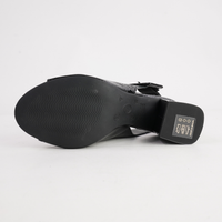 Mentha Black Patent Heels - NU BY NEO | Shouz