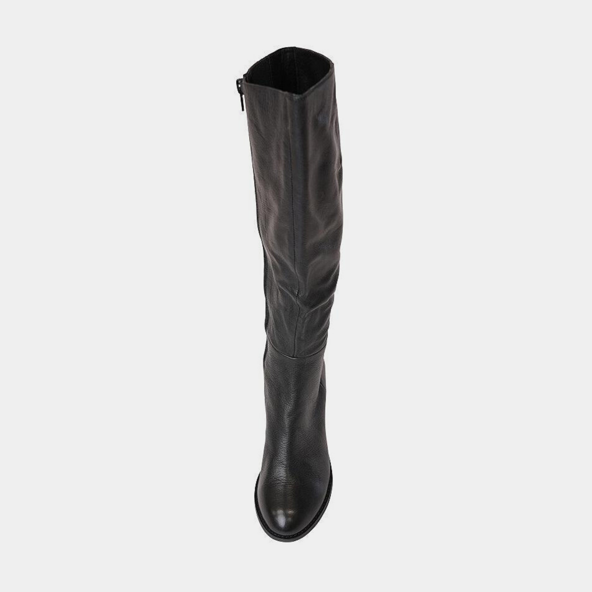 Sled Black Leather Knee High Boots - DJANGO AND JULIETTE | Shouz