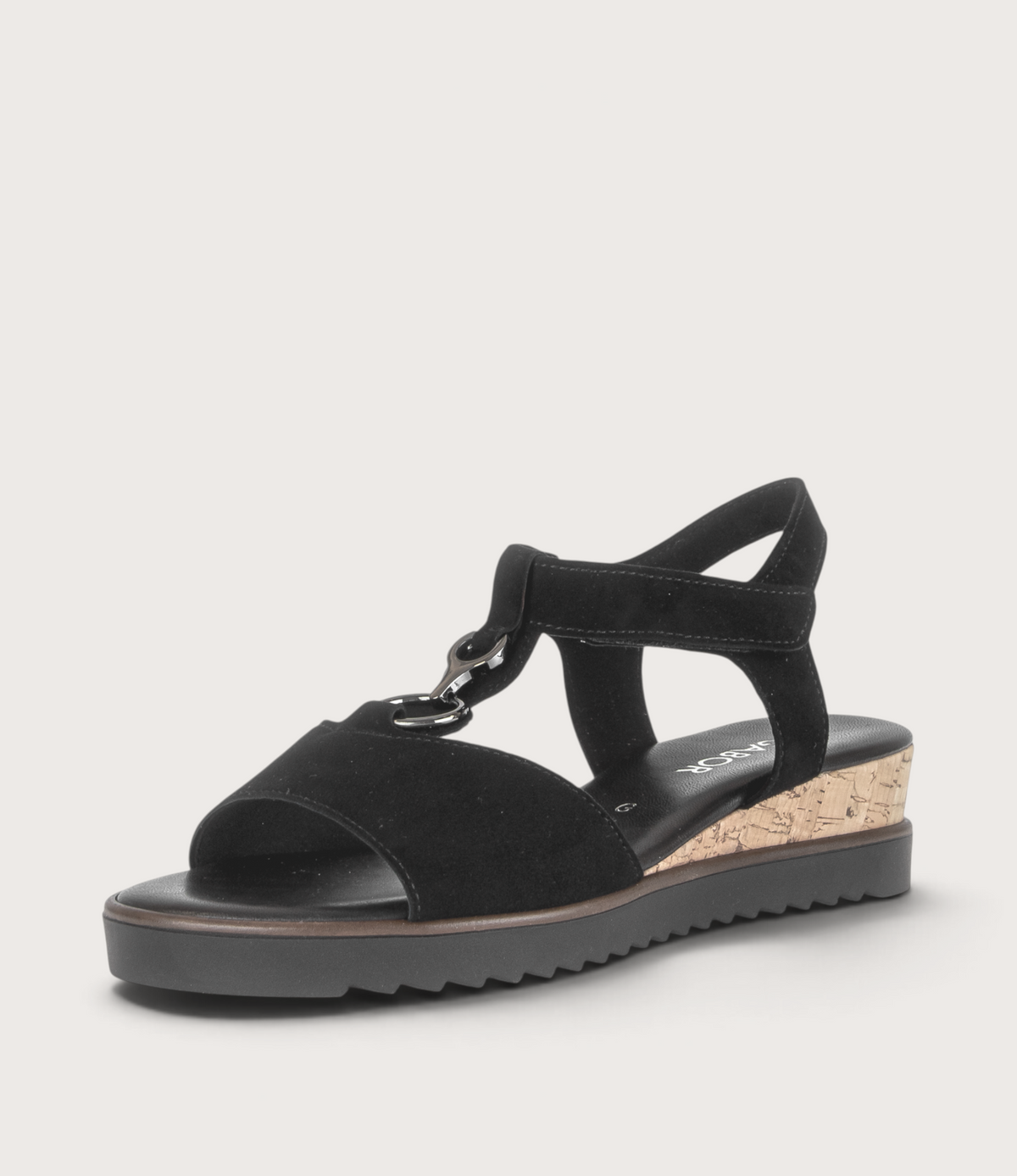 Milly Black Suede Sandals