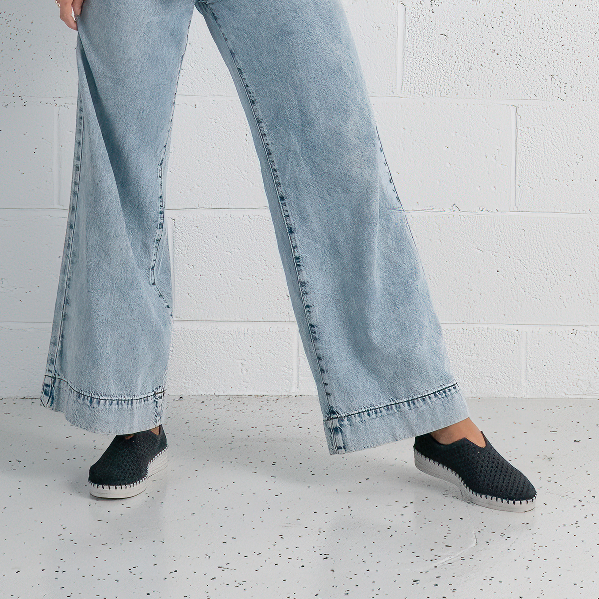 Lasso Deep Ocean Leather Sneakers - SALA | Shouz