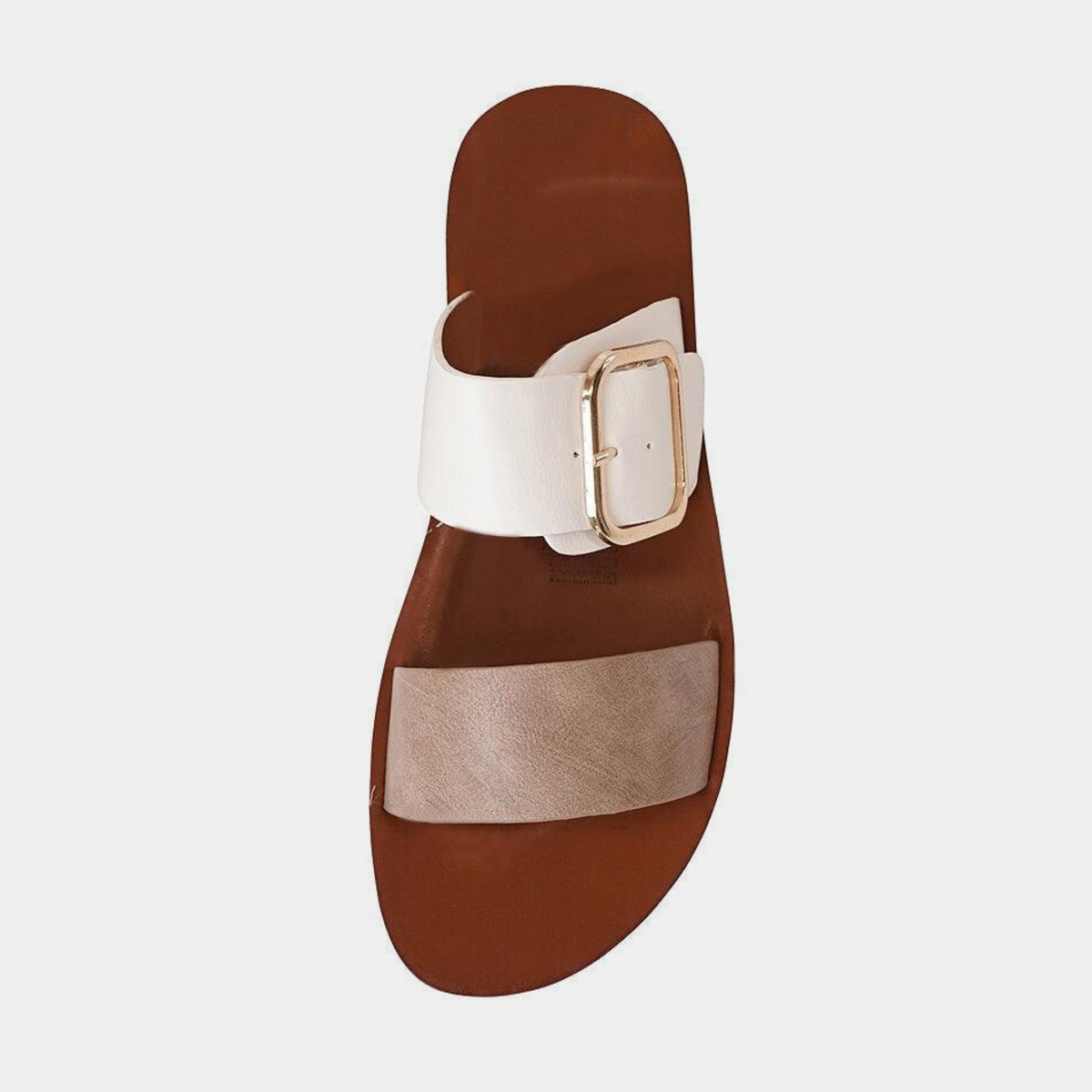 Doti Taupe / White - LOS CABOS | Shouz