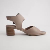 San Anton Dark Stone Leather Heels