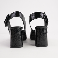 Mentha Black Patent Heels - NU BY NEO | Shouz