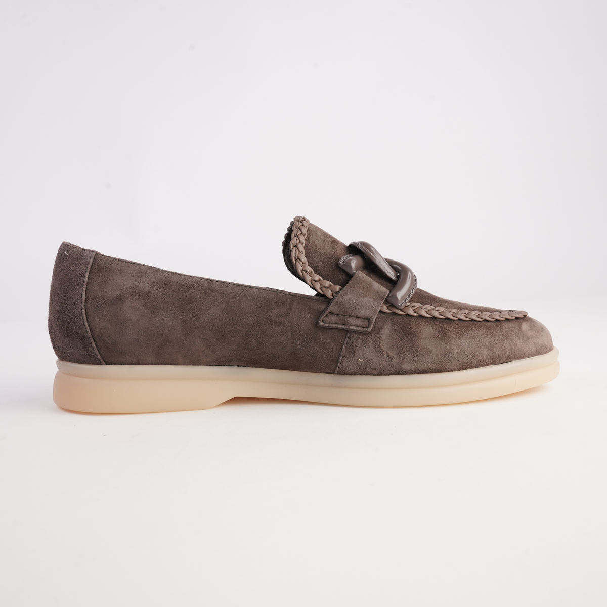 Linxea Hot Choc Suede Loafers - DJANGO AND JULIETTE | Shouz
