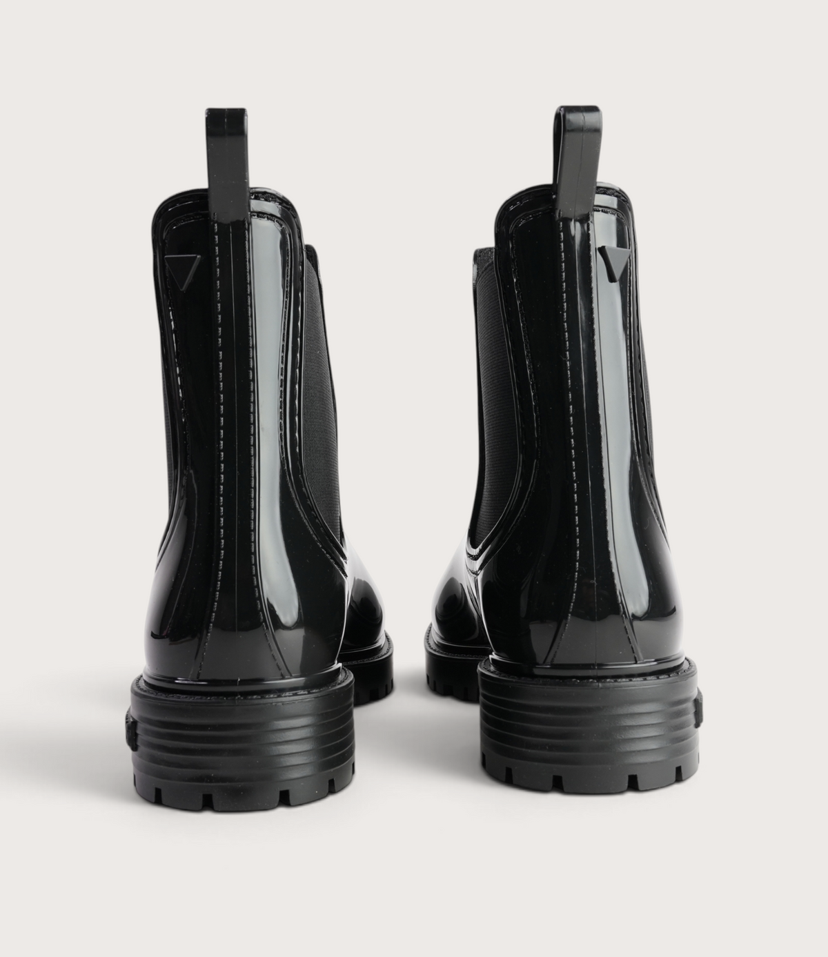 Gaudi Negro Brillo Gumboots