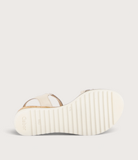 Mason Beige Multi Leather Sandals