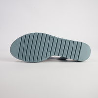 Malika Denim Leather Sandals