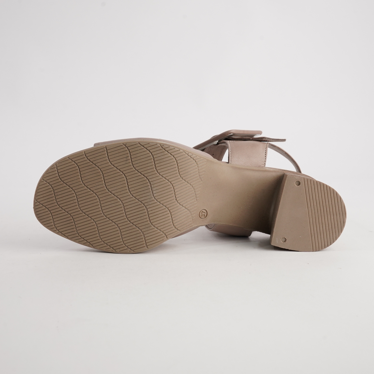 San Anton Dark Stone Leather Heels - SALA | Shouz