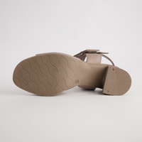 San Anton Dark Stone Leather Heels