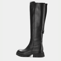 Selique Schwarz Leather Boots - GABOR | Shouz