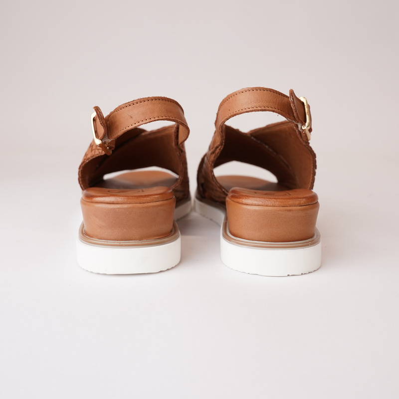 Wendy Coconut Leather Sandals