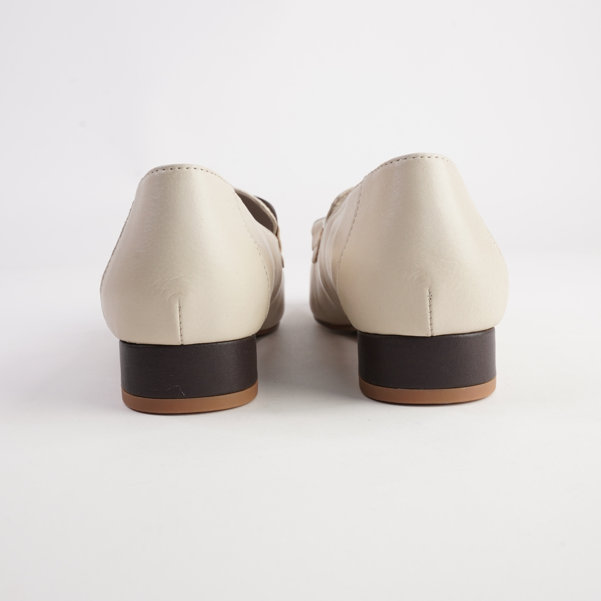 Roam Swan/ Cafe Leather Loafers - BRESLEY | Shouz