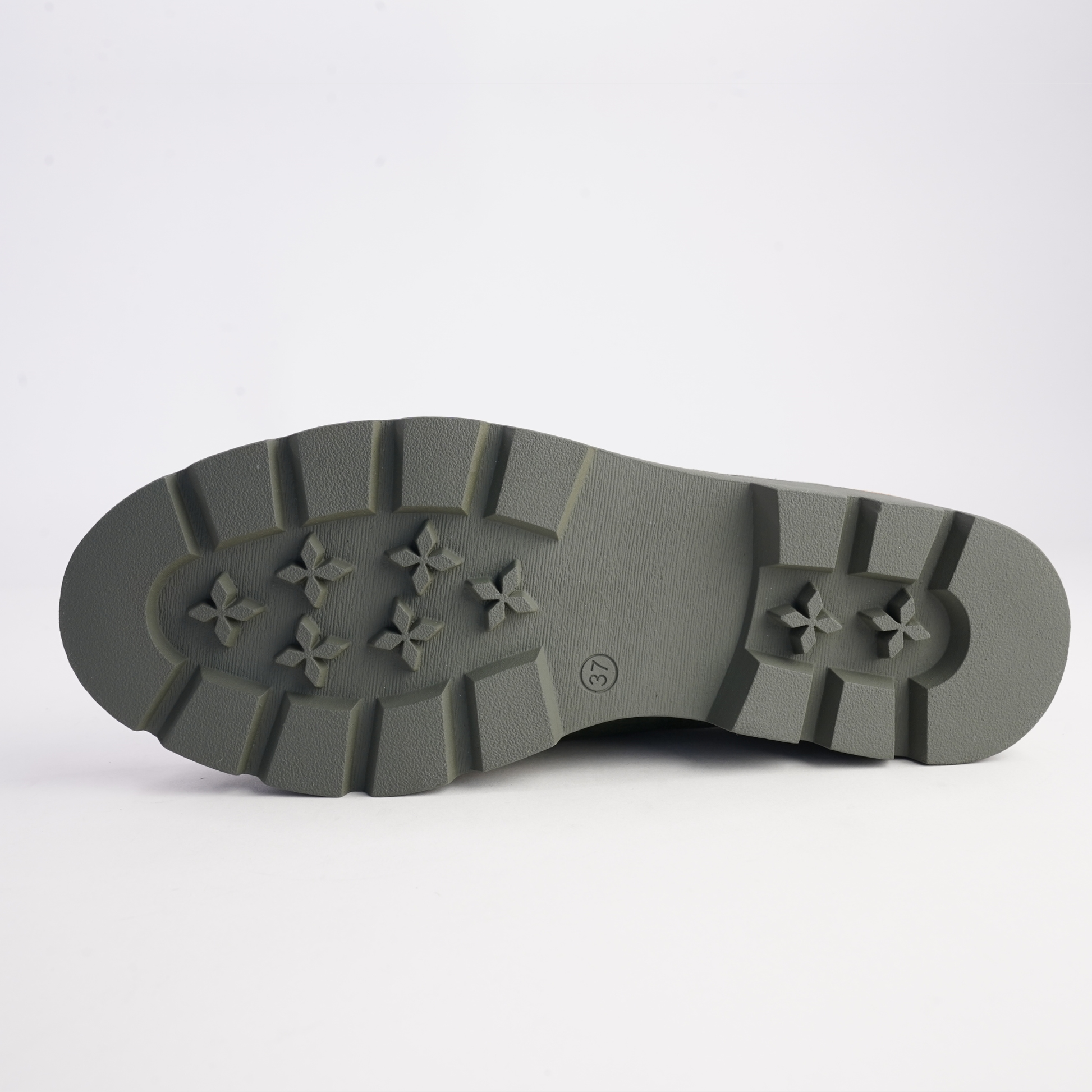 Dorte Olive Suede/ Olive Sole Loafers - DJANGO AND JULIETTE | Shouz