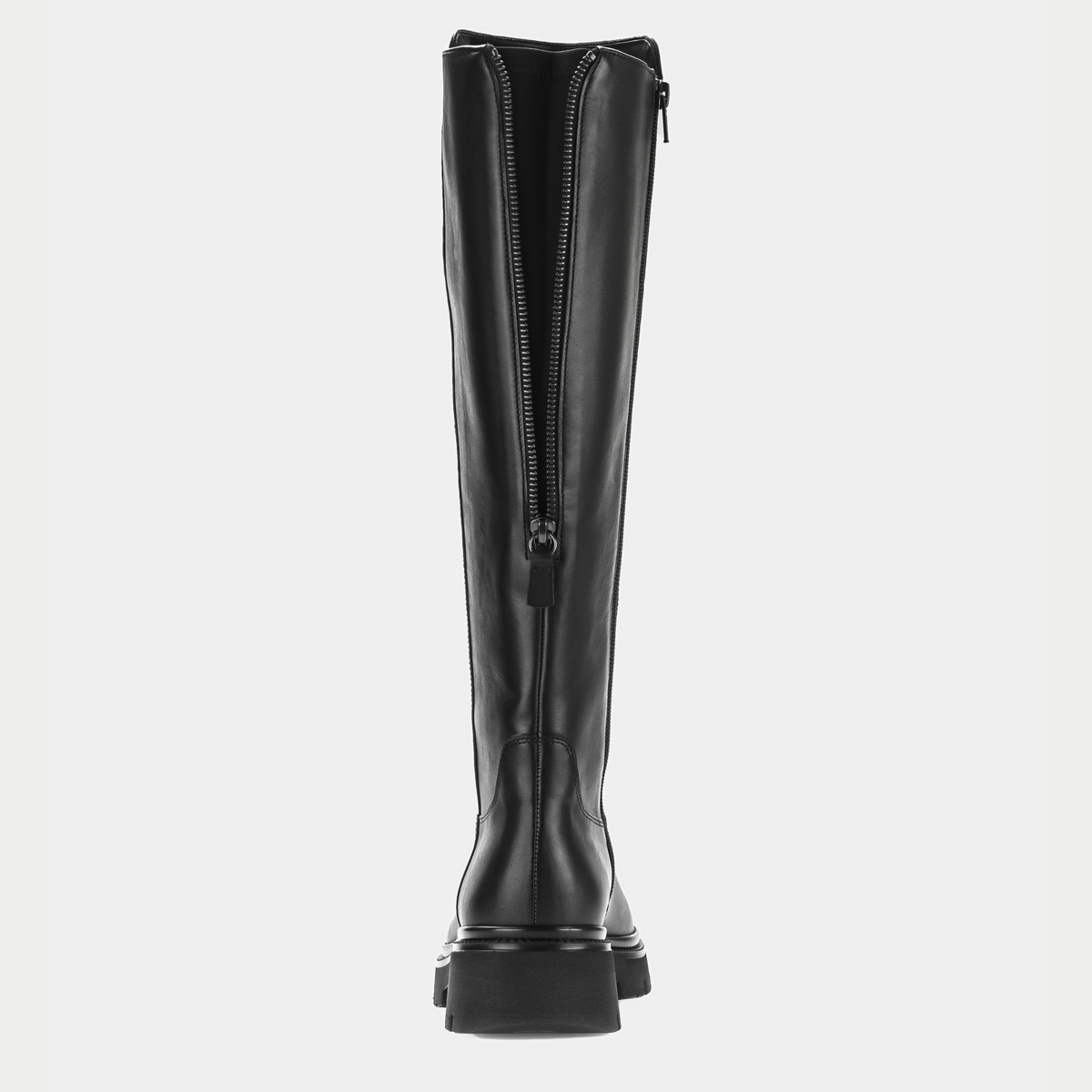 Selique Schwarz Leather Boots - GABOR | Shouz