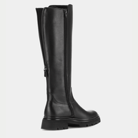Selique Schwarz Leather Boots - GABOR | Shouz