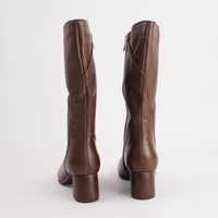 Filmore Cocaa Leather Boots - DJANGO AND JULIETTE | Shouz