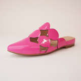 Forli Hot Pink Patent Leather Flats