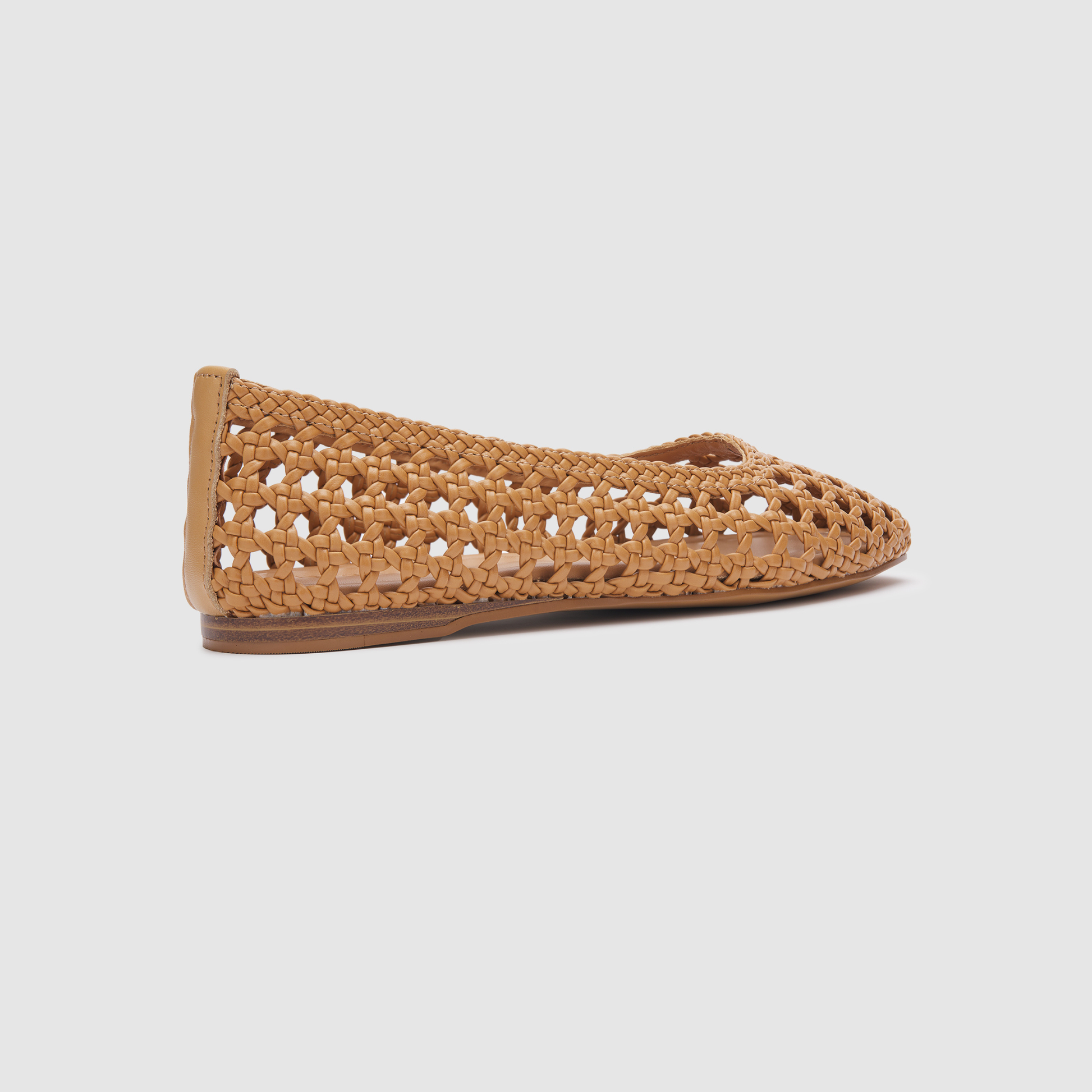 Calypso Camel Woven Flats