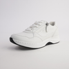 Ellie 06 White Leather Sneakers
