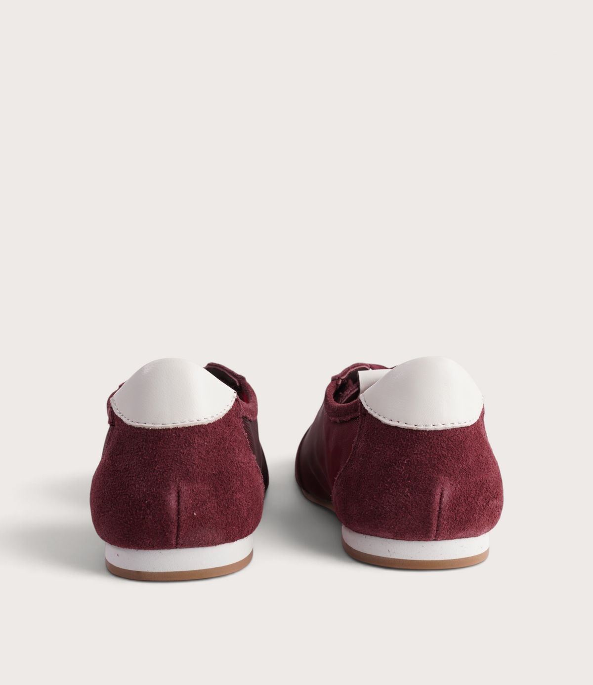 Ruby Burgundy Suede Sneakers