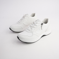 Ellie 06 White Leather Sneakers