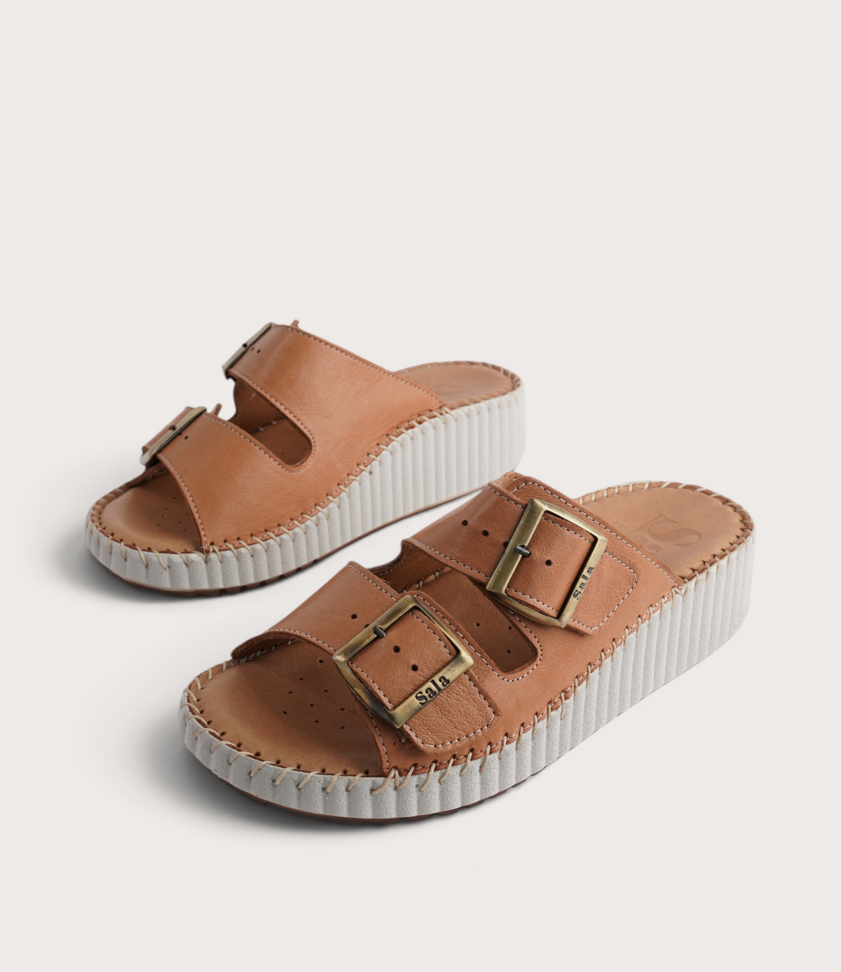 Solena Coconut Leather Slides