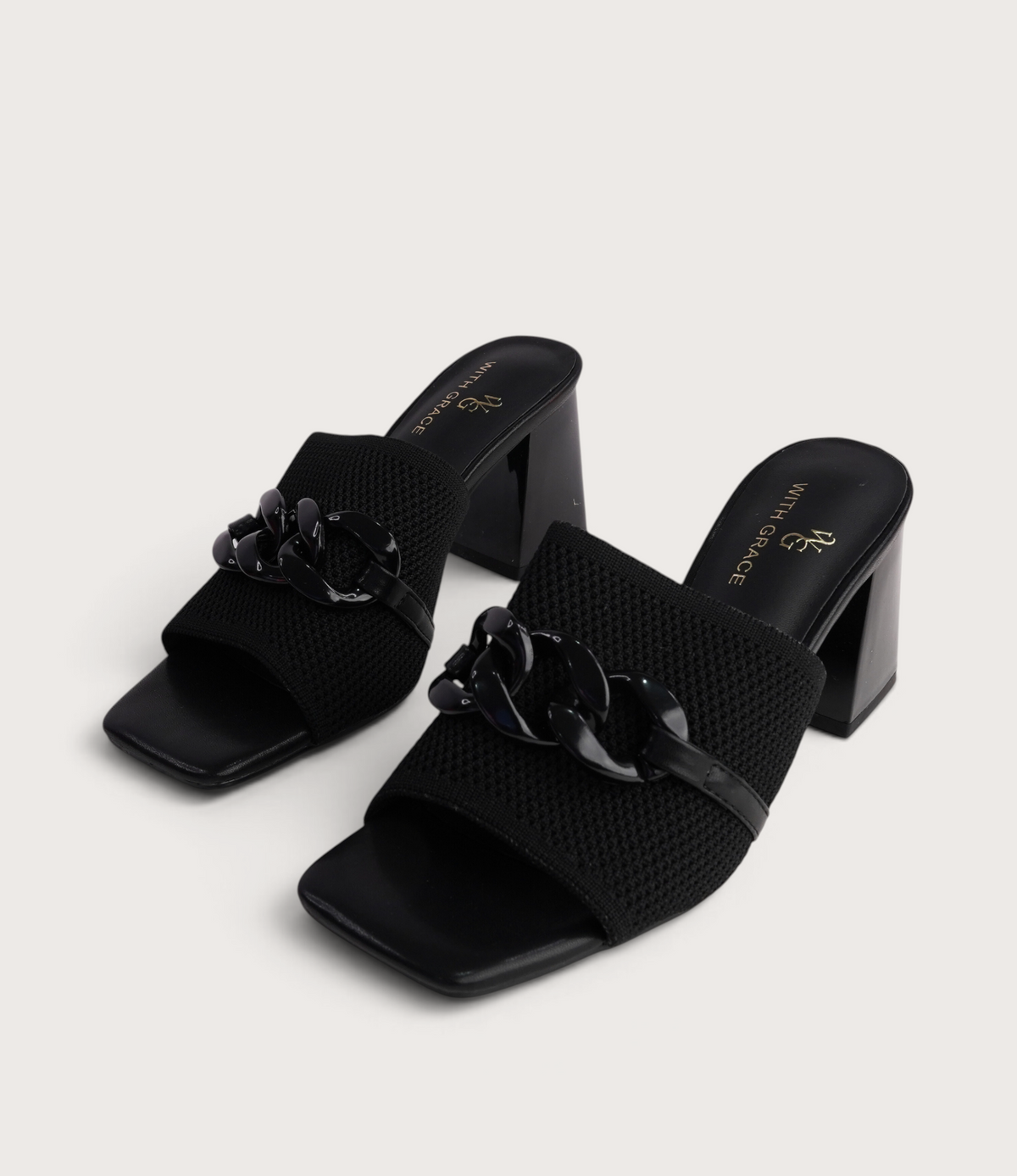 Kolie Black Heels