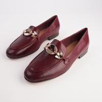 Ilysa Pinot Polish Leather Loafers - DJANGO AND JULIETTE | Shouz