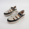 Baytown Black Patent/ Almond Leather Sneakers