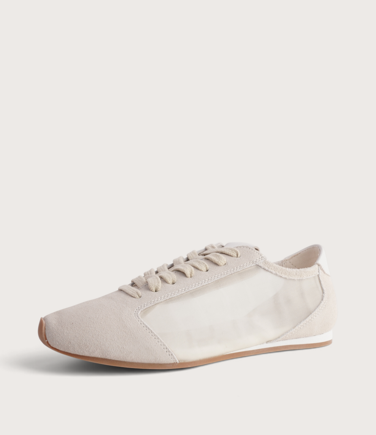 Ruby Off White Suede Sneakers