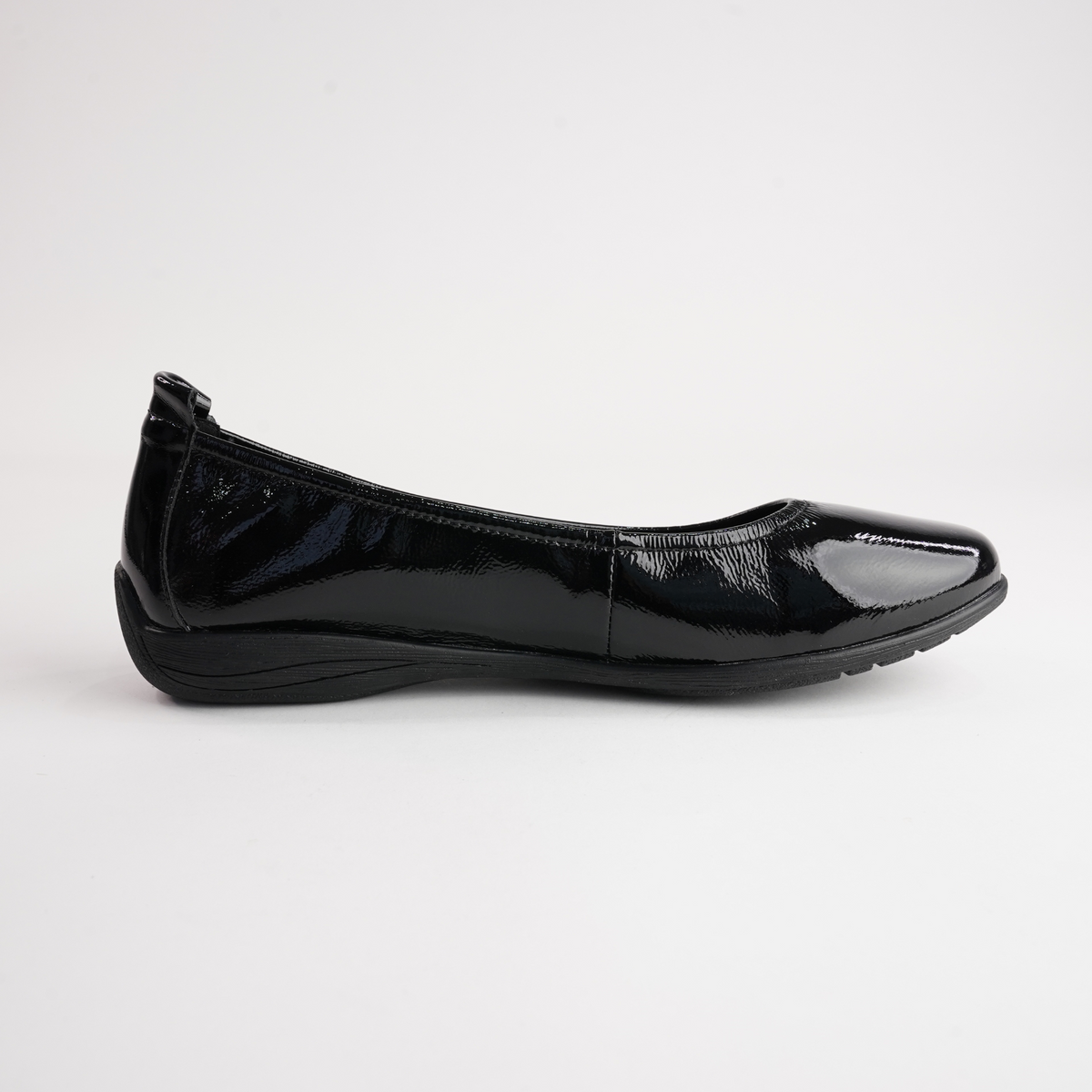 Fenja 01 Black Patent Leather Ballet Flats