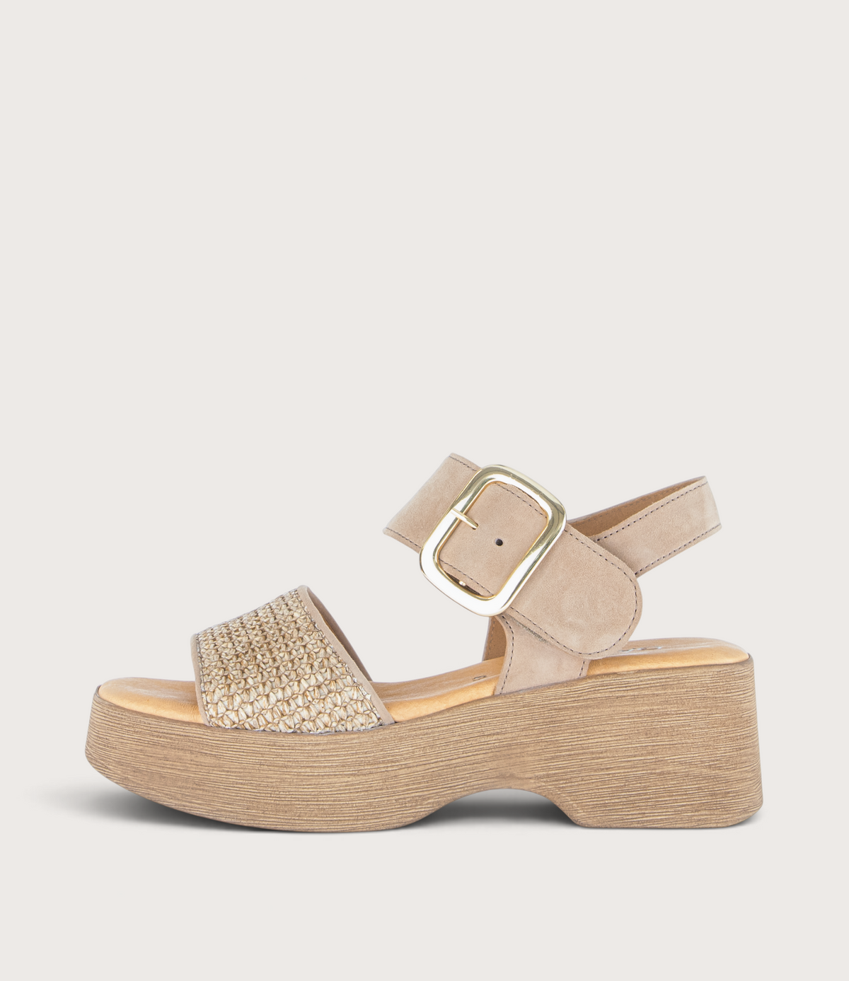 Whisper Raffia Sand Heels