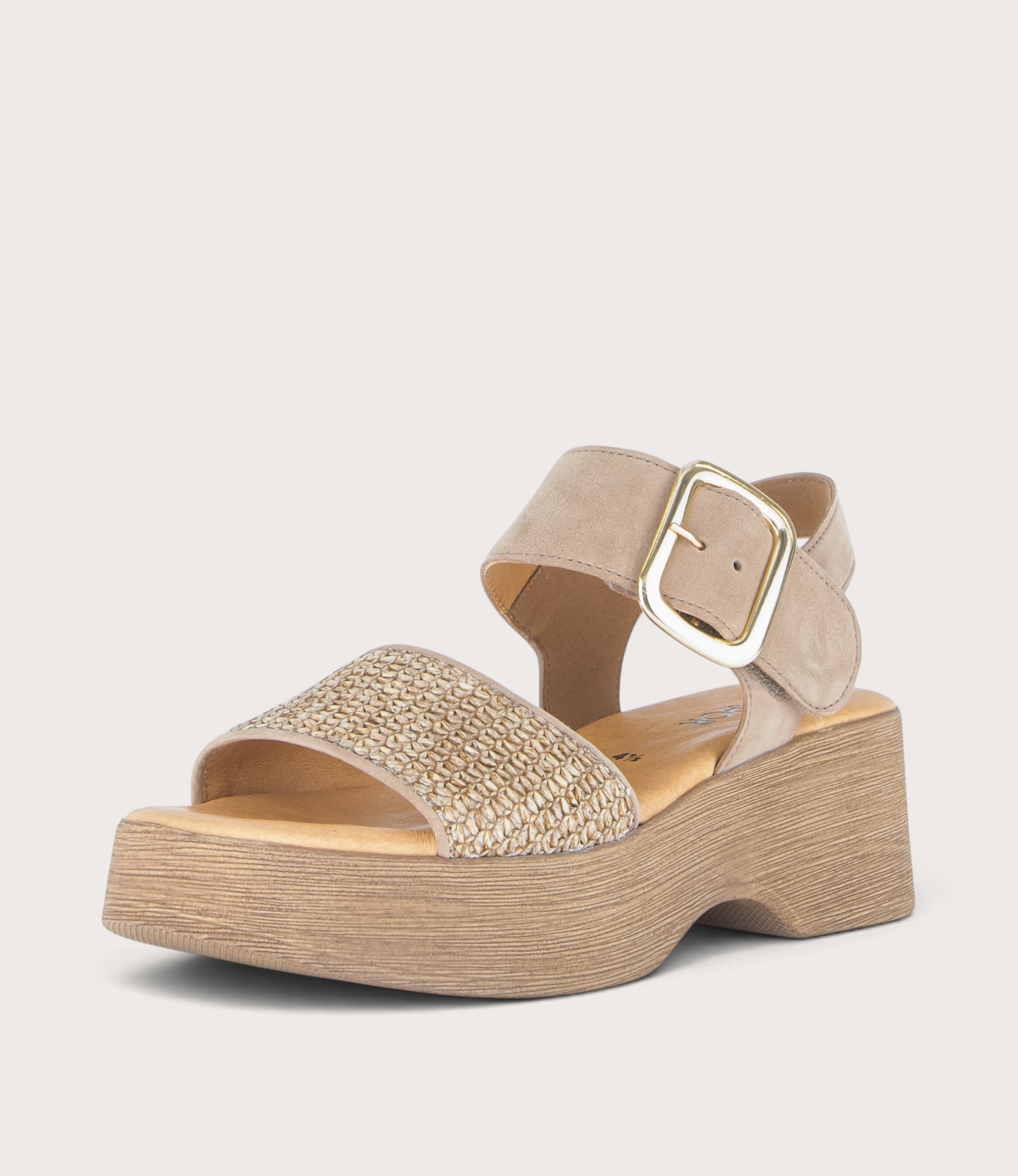 Whisper Raffia Sand Heels