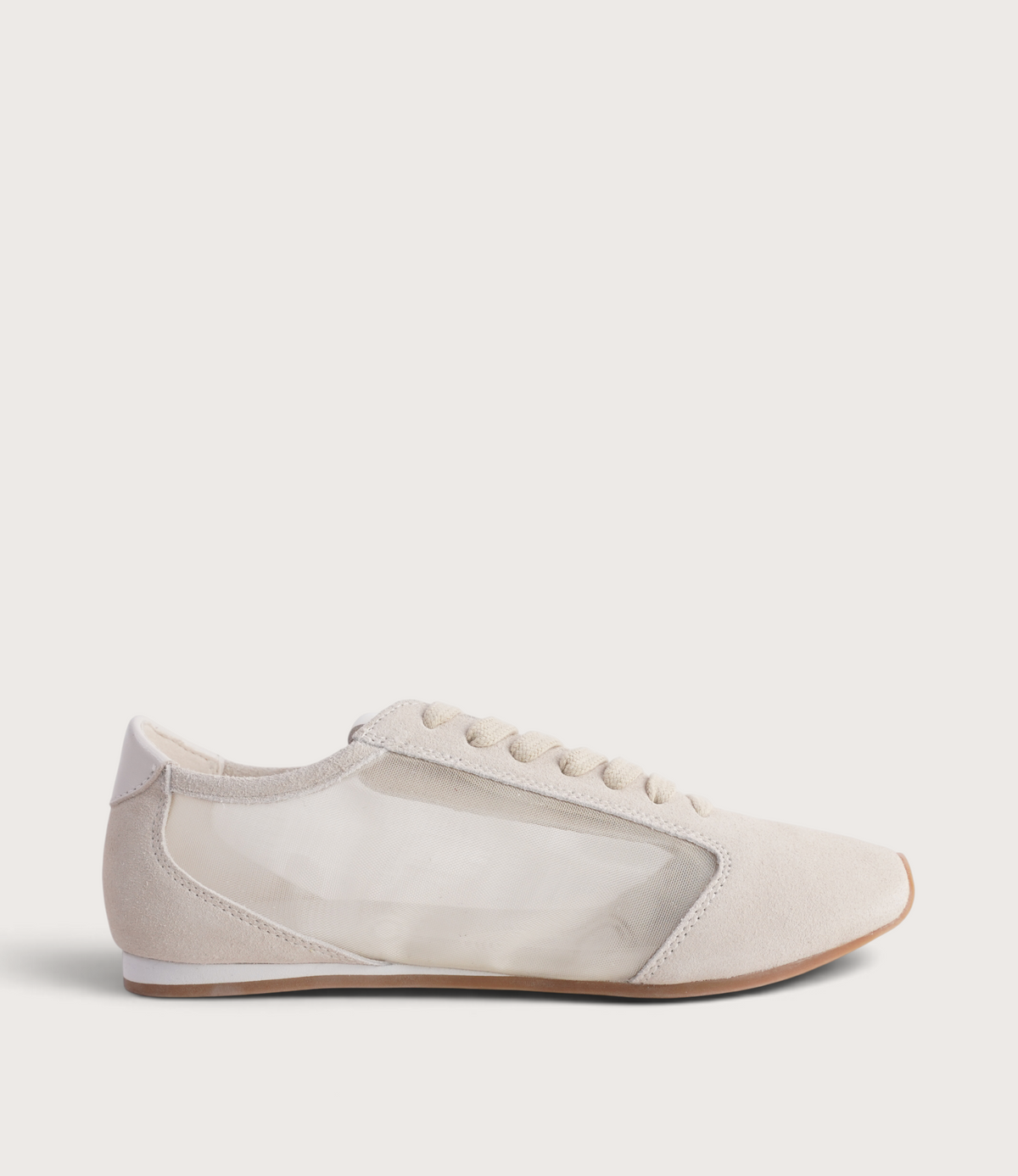 Ruby Off White Suede Sneakers