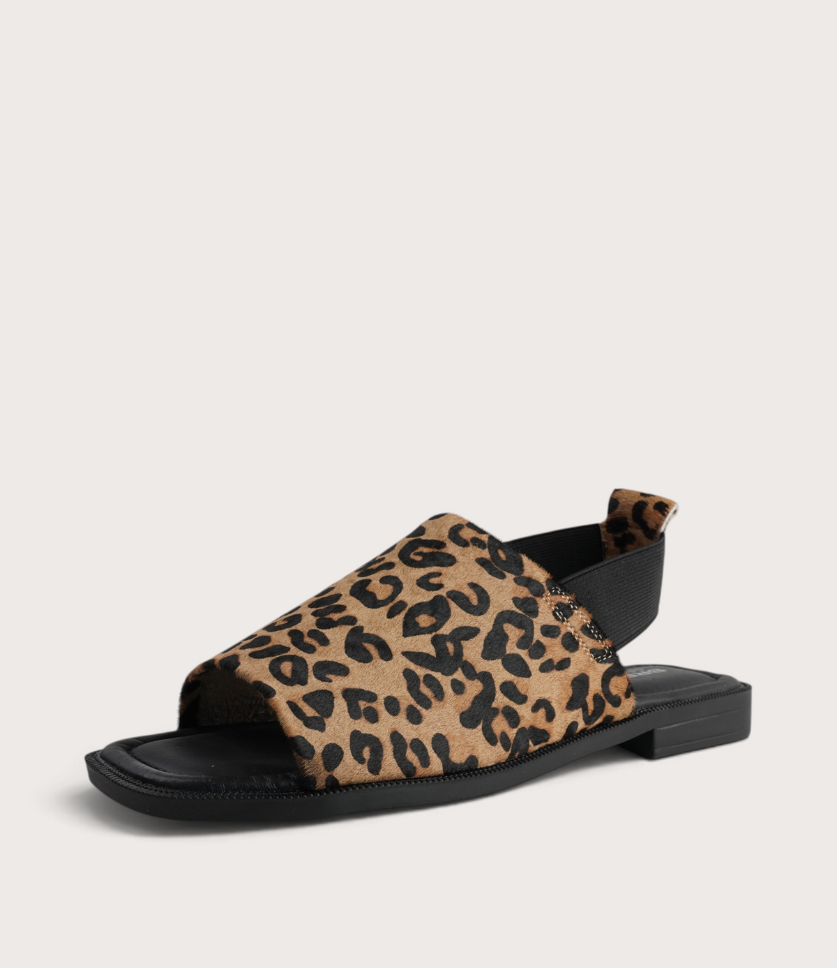 Snob Leopard Leather Flats